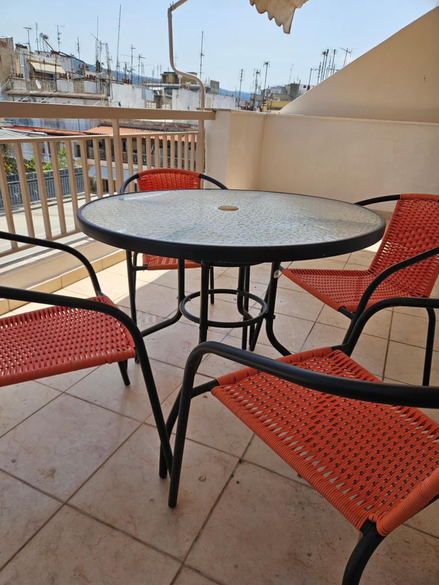 Koukoufli Penthouse 2Bds Apartment เทสซาโลนิกิ ภายนอก รูปภาพ